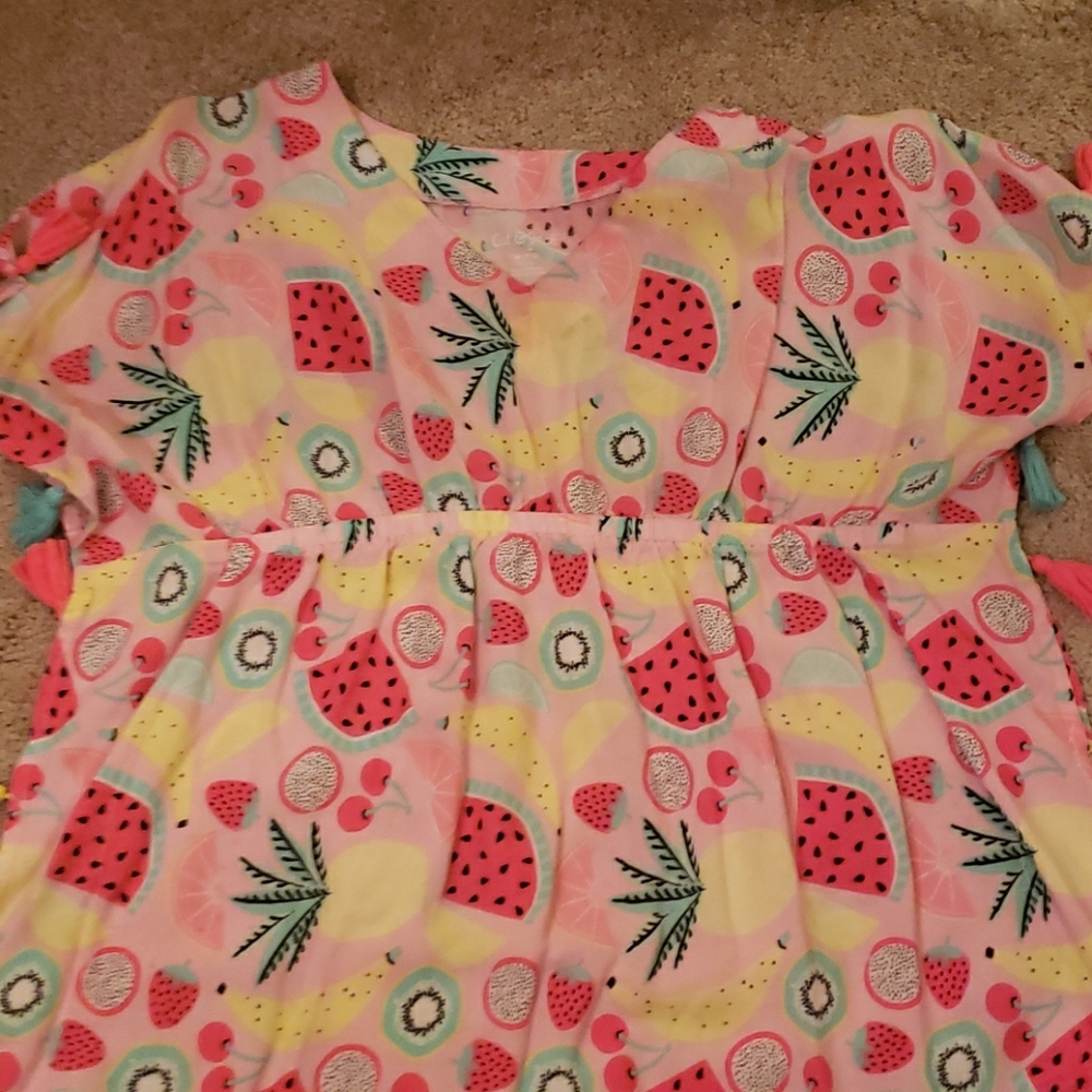 Big Girls Swimming Suit Cover-Up